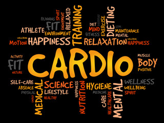 Cardiovascular training is exercise for your heart and lungs