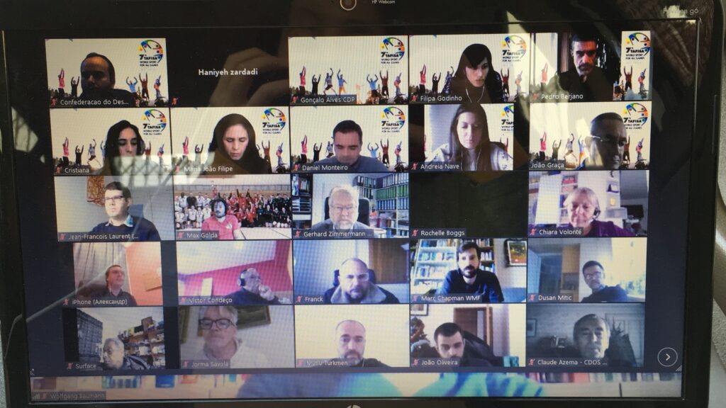 The first Webinar on the 7th World Sports Games for All TAFISA 2021