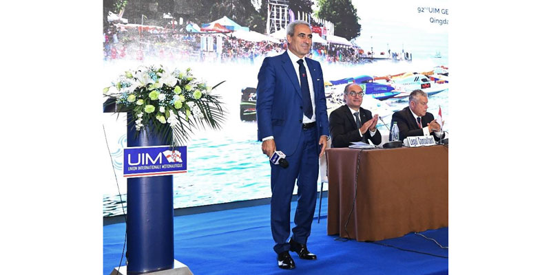 President Dr. Raffaele Chiulli reelected UIM President at 92nd General Assembly in Qingdao, China